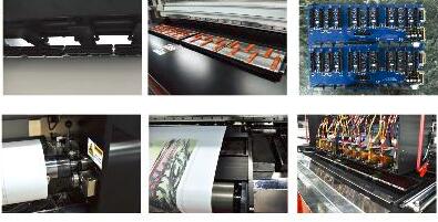 Großes Format-Gewebe-Drucker für Digital-Stoff-Druckhohe geschwindigkeit 600 m2/Stunde