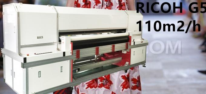 7 reagierende Tinten-Digital-Textildruckmaschine pl auf Silk Schals 1800mm CER bestätigt